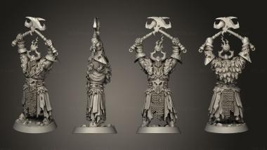 Military figurines Abyssal Knights Iram 3d model