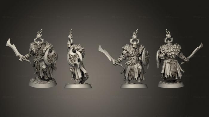Military figurines (Abyssal Knights Malum 02, STKW_2157) 3D models for cnc