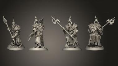 Military figurines Abyssal Knights Timeri 1 3d model