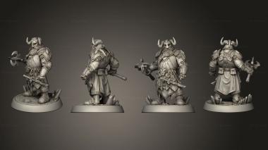 Military figurines Adamantine Crusher 3d model