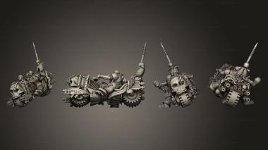 Military figurines additional pistol 001 3d model
