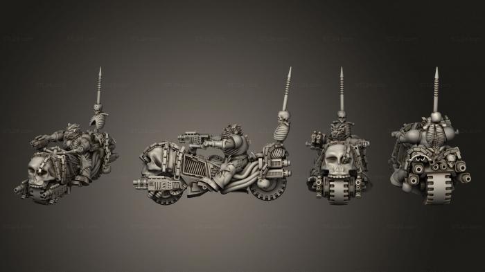 Military figurines (additional pistol 004, STKW_2169) 3D models for cnc
