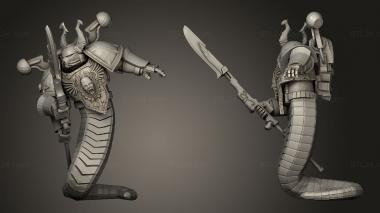 Military figurines the evil one Possessed 3d model