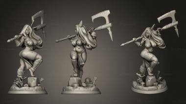Military figurines Titania the Beer 3d model