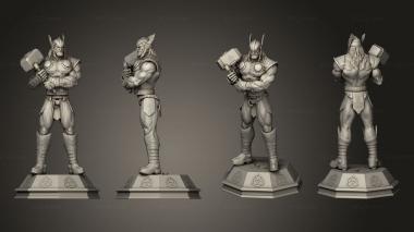 Military figurines Thor 3d model
