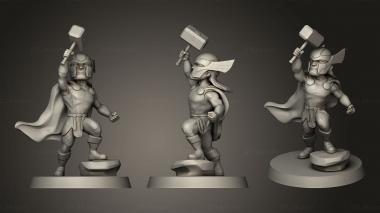 Military figurines THOR BH FIG 3d model