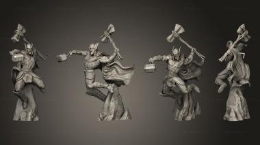 Military figurines Thor for MCP Genosha Impact Gym 3d model