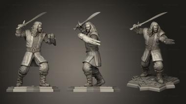 Military figurines Thorin Oakenshield 3d model