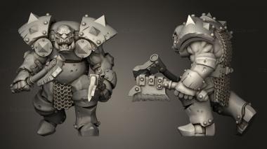 Military figurines Through Cs H Ac 3d model