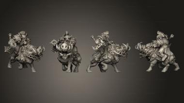Military figurines Adventurer s Guild Beast Master 3d model