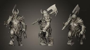 Military figurines Thug Ogre Music 3d model
