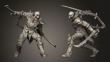 Military figurines Tiger Skull Legion II Standing 3d model