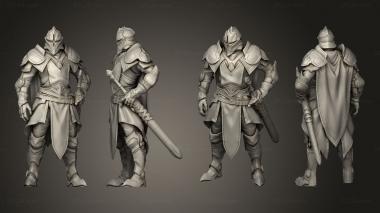 Military figurines Tiger Skull Lotus Stoic standing 3d model