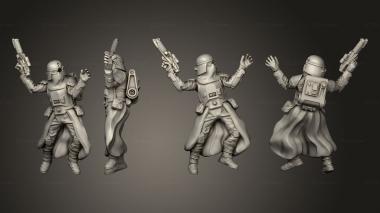 Military figurines AEATROOPER DEAD a 01 3d model