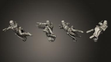 Military figurines AEATROOPER POSE 13 3d model