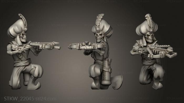 Military figurines (STKW_22045) 3D models for cnc
