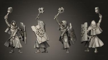Military figurines Titans 3d model