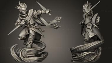 Military figurines Titans Air Bound 3d model
