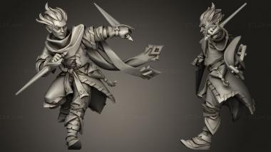 Military figurines Titans Air Bound 3d model