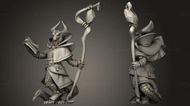 Military figurines Titans Dragonborn 3d model