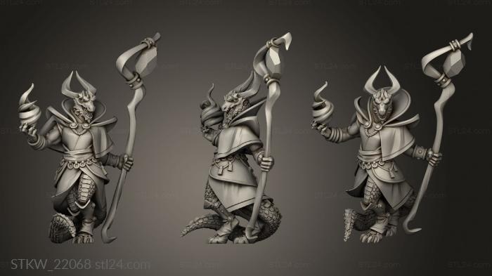 Military figurines (Titans Dragonborn, STKW_22068) 3D models for cnc