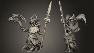Military figurines Titans Dragonborn 3d model