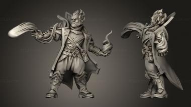 Military figurines Titans Fire Bound 3d model