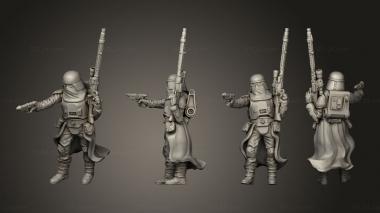 Military figurines AEATROOPER POSE a 08 3d model
