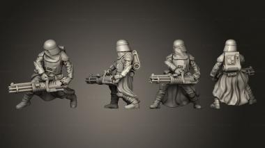 Military figurines AEATROOPER POSE a 10 3d model