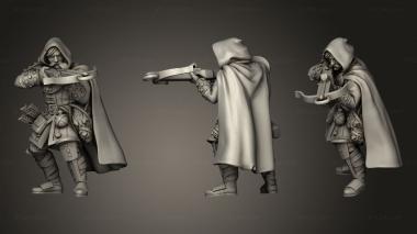 Military figurines Titans Pro To Human Hunter 3d model
