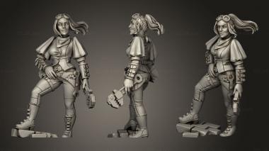 Military figurines Titans Engineer 3d model