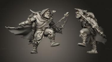 Military figurines Titans Gevir Gillmor 3d model