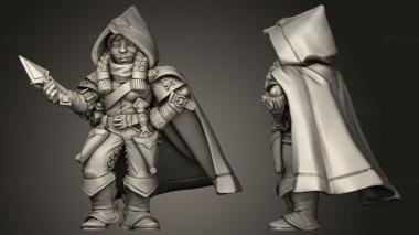 Military figurines Titans Mariska Grumpleweed 3d model