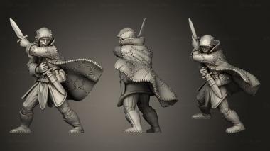 Military figurines Titans Rogue 3d model