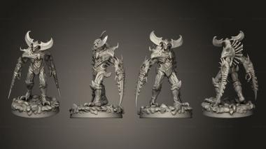 Military figurines Affliction 03 3d model