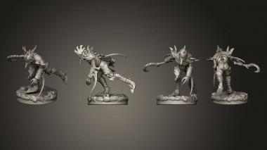 Military figurines Affliction Pose 1 3d model