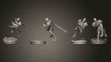 Military figurines Affliction Pose 2 3d model