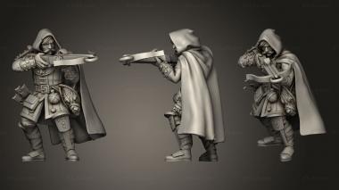 Military figurines TITANS Human Hunter 3d model
