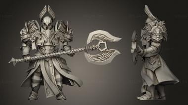 Military figurines Titans Lord 3d model