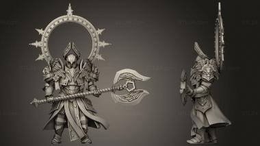 Military figurines Titans Lord 3d model