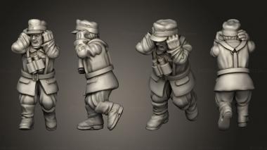 Military figurines GERMANY GER HOWITZER CREW 3d model