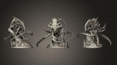 Military figurines Affliction 3d model