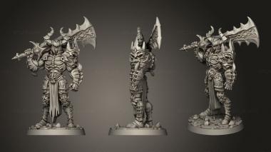 Military figurines abyss Astorath 3d model