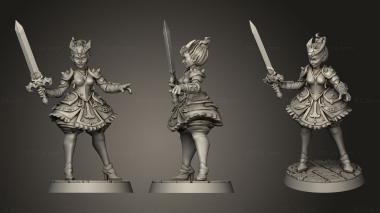 Military figurines abyss Destiny 3d model