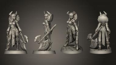 Military figurines abyss Soraya 3d model