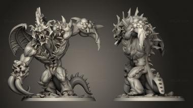 Military figurines abyss Zarren 3d model