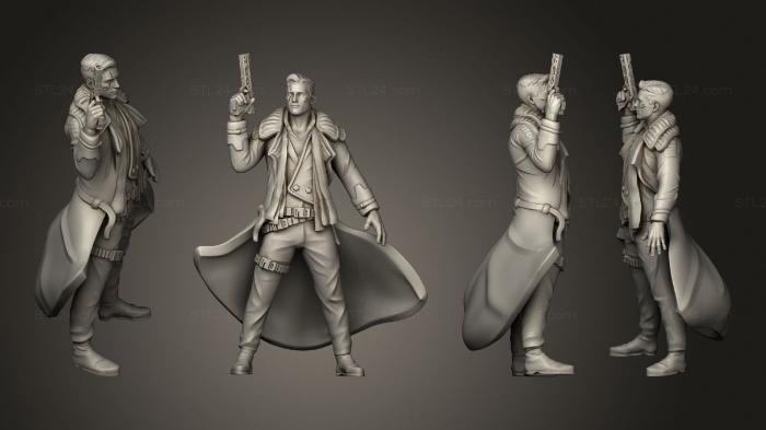 Military figurines (Agent Clive Smith Smitha 01, STKW_2229) 3D models for cnc