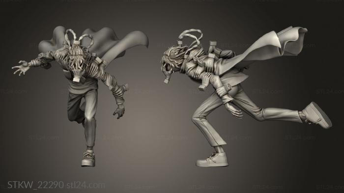 Military figurines (Tamura Shigaraki Cut, STKW_22290) 3D models for cnc