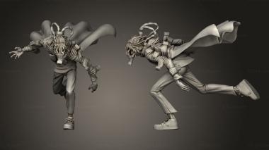 Military figurines Tamura Shigaraki Cut 3d model