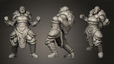 Military figurines MAIDENS LIOMAN 3d model